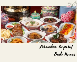 Peranakan Inspired Bento Menus